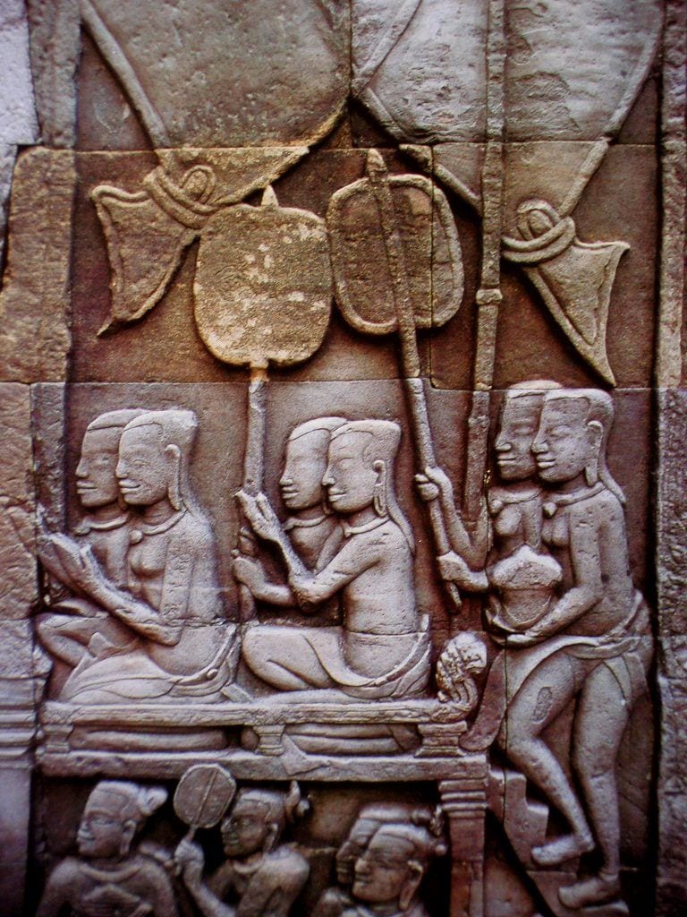 Cambodja – relief