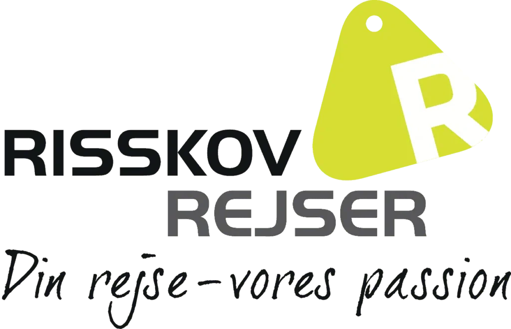 Risskov Rejser logo