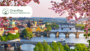 Take GrønRejs to Prague by train