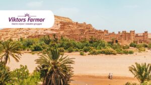 Marrakesh til Sahara med Viktors Farmor